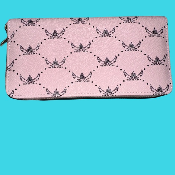 Wendy Keen Double Zip Around Wallet NWOT - Picture 2 of 5
